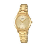 RELOJ PARA MUJER CASIO LTP-1128N-9ARDF -AMARILLO - Tiendas Casio TITEC