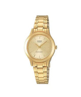 RELOJ PARA MUJER CASIO LTP-1128N-9ARDF -AMARILLO - Tiendas Casio TITEC