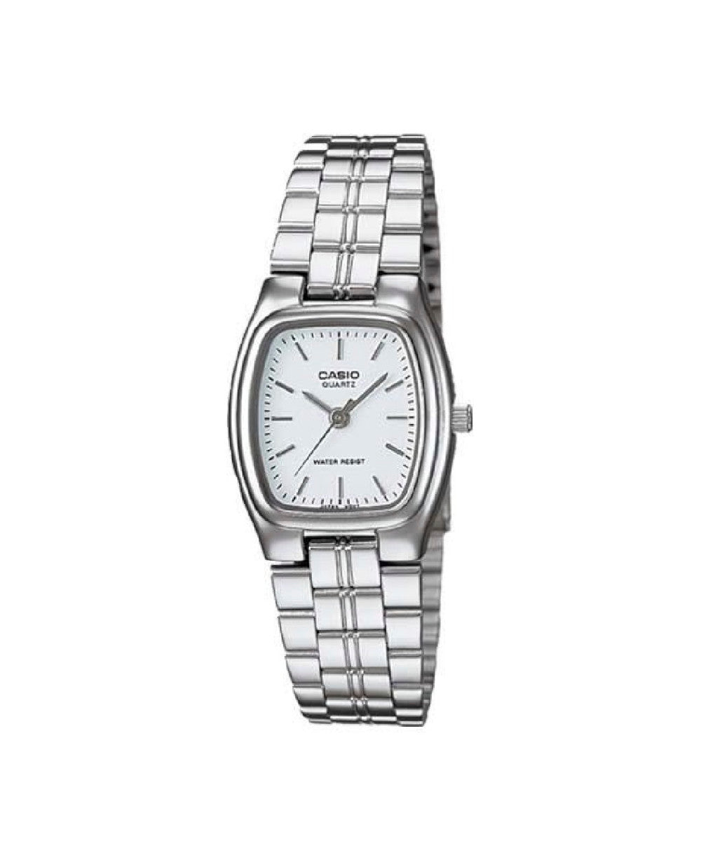 RELOJ PARA MUJER CASIO LTP-1169D-7ARDF -BLANCO - Tiendas Casio TITEC