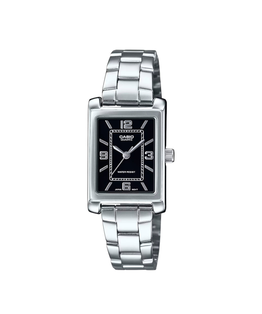 RELOJ PARA MUJER CASIO LTP-1234DD-1ADF -NEGRO - Tiendas Casio TITEC