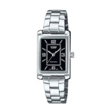 RELOJ PARA MUJER CASIO LTP-1234DD-1ADF -NEGRO - Tiendas Casio TITEC