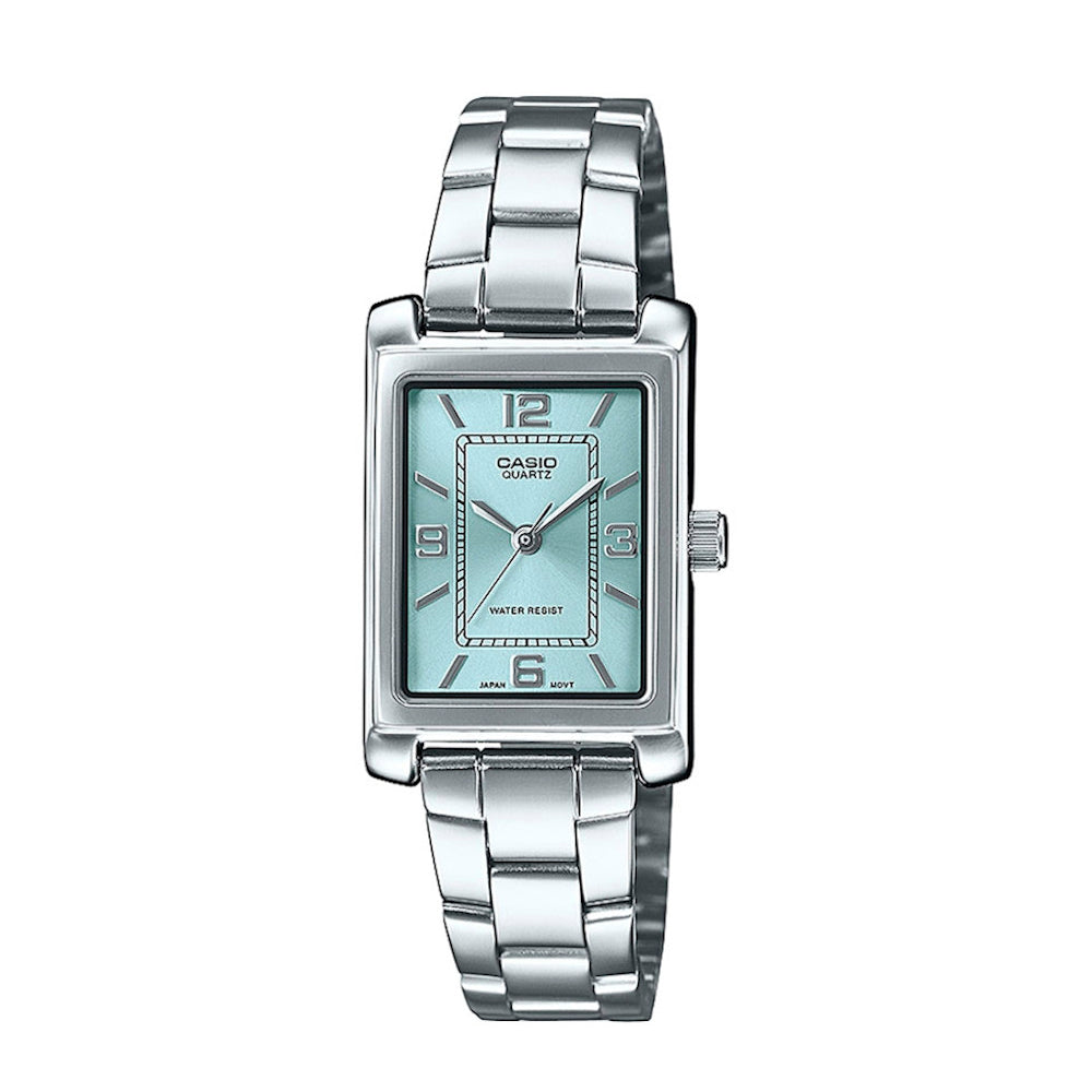 RELOJ PARA MUJER CASIO LTP-1234DD-2ADF -AZUL - Tiendas Casio TITEC