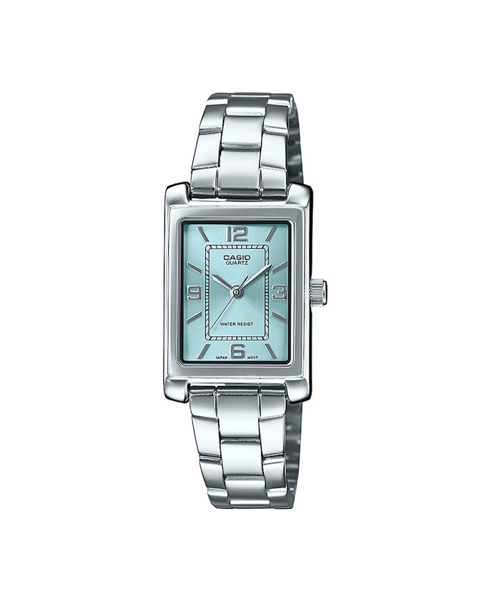 RELOJ PARA MUJER CASIO LTP-1234DD-2ADF -AZUL - Tiendas Casio TITEC