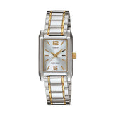 RELOJ PARA MUJER CASIO LTP-1235SG-7ADF -BLANCO - Tiendas Casio TITEC