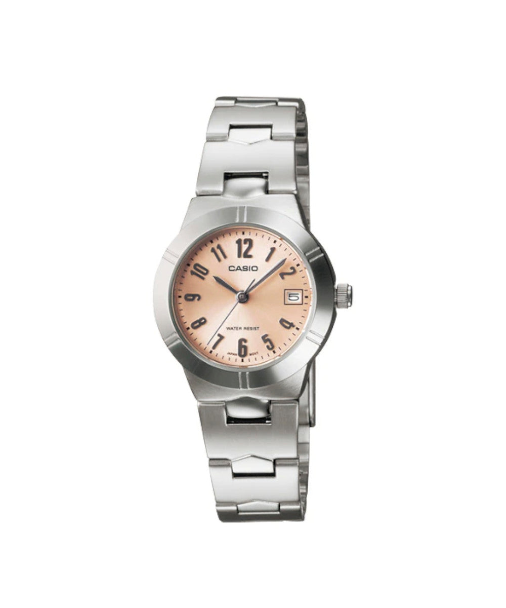 RELOJ PARA MUJER CASIO LTP-1241D-4A3DF -ROSADO - Tiendas Casio TITEC