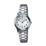 RELOJ PARA MUJER CASIO LTP-1275D-7BDF -BLANCO