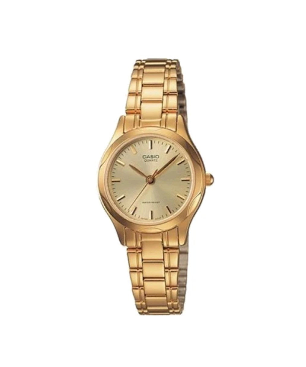 RELOJ PARA MUJER CASIO LTP-1275G-9ADF -AMARILLO - Tiendas Casio TITEC