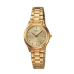 RELOJ PARA MUJER CASIO LTP-1275G-9ADF -AMARILLO - Tiendas Casio TITEC
