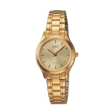 RELOJ PARA MUJER CASIO LTP-1275G-9ADF -AMARILLO - Tiendas Casio TITEC