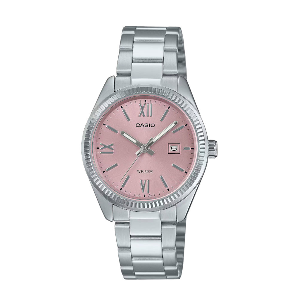 RELOJ PARA MUJER CASIO LTP-1302DD-4A1VDF -ROSADO - Tiendas Casio TITEC