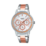 RELOJ PARA MUJER CASIO LTP-2087RG-7AVDF -BLANCO