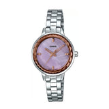 RELOJ PARA MUJER CASIO LTP-E162D-4ADF -ROSADO