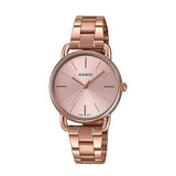 RELOJ PARA MUJER CASIO LTP-E412PG-4ADF -ROSADO