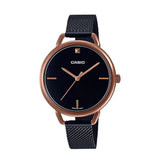 RELOJ PARA MUJER CASIO LTP-E415MBR-1CDF -NEGRO