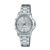 RELOJ PARA MUJER CASIO LTP-V004D-7B2UDF -PLATEADO - Tiendas Casio TITEC