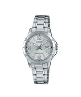 RELOJ PARA MUJER CASIO LTP-V004D-7B2UDF -PLATEADO - Tiendas Casio TITEC