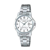 RELOJ PARA MUJER CASIO LTP-V004D-7BUDF -BLANCO