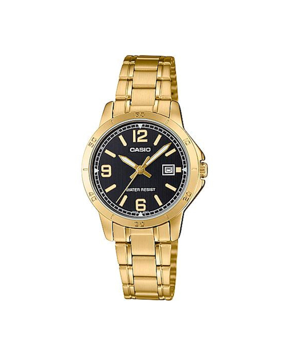 RELOJ PARA MUJER CASIO LTP-V004G-1BUDF -DORADO - Tiendas Casio TITEC