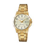 RELOJ PARA MUJER CASIO LTP-V004G-9BUDF -DORADO - Tiendas Casio TITEC