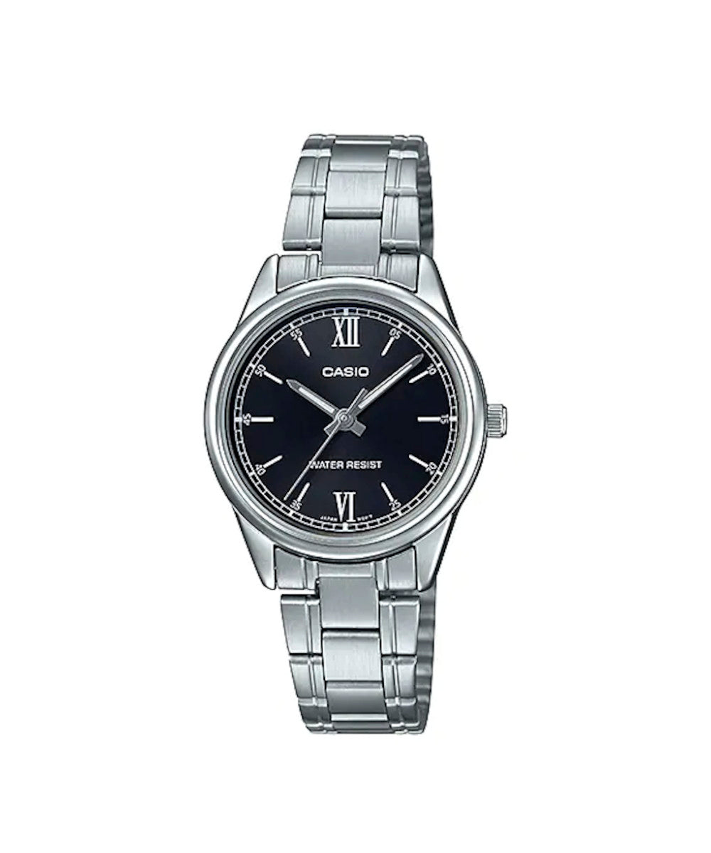 RELOJ PARA MUJER CASIO LTP-V005D-1B2UDF -NEGRO - Tiendas Casio TITEC