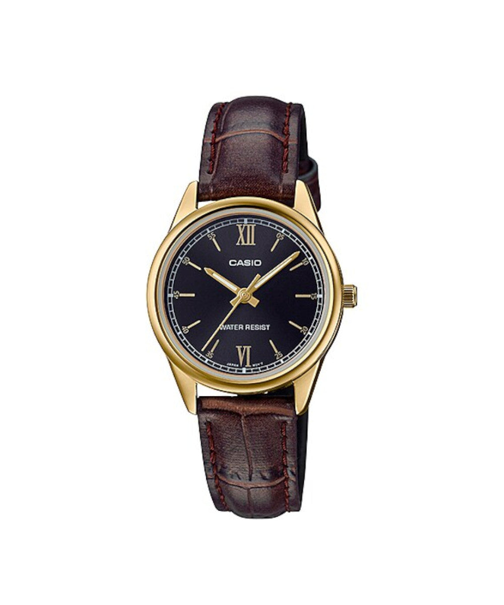 RELOJ PARA MUJER CASIO LTP-V005GL-1B2UDF -NEGRO - Tiendas Casio TITEC