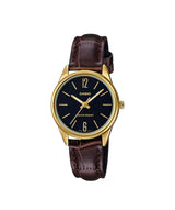 RELOJ PARA MUJER CASIO LTP-V005GL-1BUDF -NEGRO - Tiendas Casio TITEC