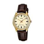 RELOJ PARA MUJER CASIO LTP-V005GL-9AUDF -AMARILLO - Tiendas Casio TITEC