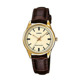 RELOJ PARA MUJER CASIO LTP-V005GL-9AUDF -AMARILLO - Tiendas Casio TITEC