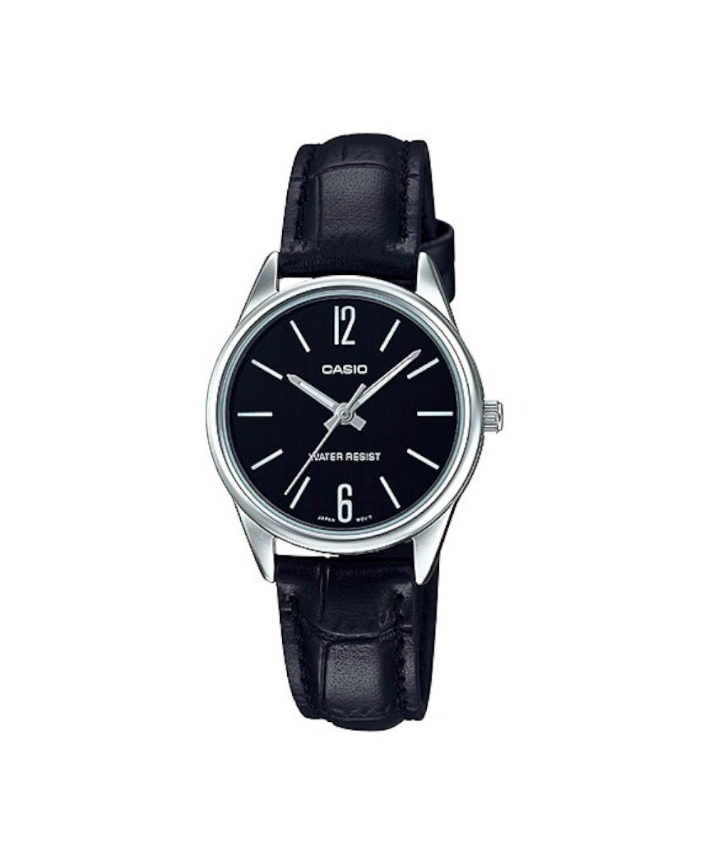 RELOJ PARA MUJER CASIO LTP-V005L-1BUDF -NEGRO - Tiendas Casio TITEC
