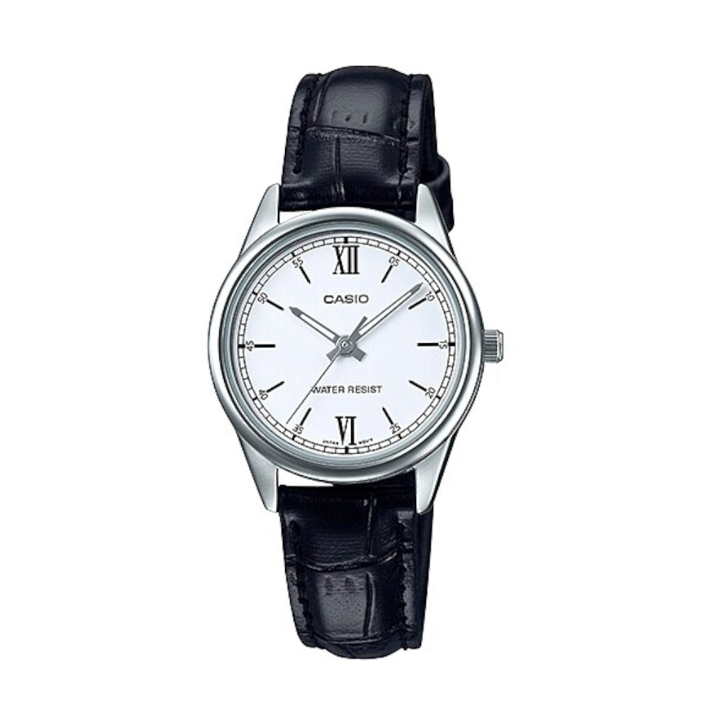 RELOJ PARA MUJER CASIO LTP-V005L-7B2UDF -BLANCO - Tiendas Casio TITEC