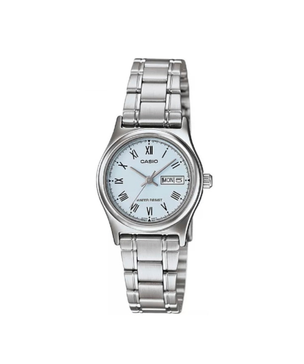 RELOJ PARA MUJER CASIO LTP-V006D-2BUDF -AZUL - Tiendas Casio TITEC