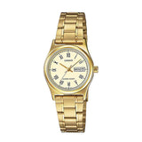 RELOJ PARA MUJER CASIO LTP-V006G-9BUDF -AMARILLO - Tiendas Casio TITEC