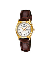 RELOJ PARA MUJER CASIO LTP-V006GL-7BUDF -BLANCO - Tiendas Casio TITEC