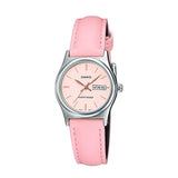 RELOJ PARA MUJER CASIO LTP-V006L-4BUDF -ROSADO - Tiendas Casio TITEC