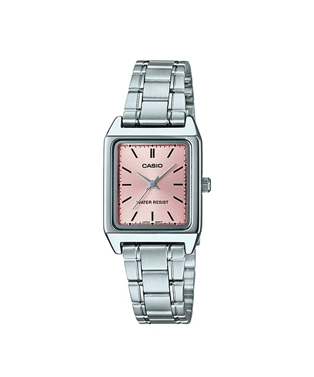 RELOJ PARA MUJER CASIO LTP-V007D-4EUDF -PLATEADO - Tiendas Casio TITEC