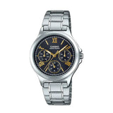 RELOJ PARA MUJER CASIO LTP-V300D-1A2UDF -PLATEADO