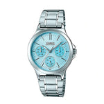 RELOJ PARA MUJER CASIO LTP-V300D-2AUDF -AZUL - Tiendas Casio TITEC