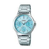RELOJ PARA MUJER CASIO LTP-V300D-2AUDF -AZUL - Tiendas Casio TITEC