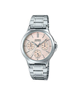 RELOJ PARA MUJER CASIO LTP-V300D-4AUDF -ROSADO - Tiendas Casio TITEC