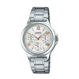 RELOJ PARA MUJER CASIO LTP-V300D-7A2UDF -BLANCO - Tiendas Casio TITEC