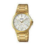 RELOJ PARA MUJER CASIO LTP-V300G-7AUDF -BLANCO - Tiendas Casio TITEC