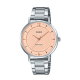 RELOJ PARA MUJER CASIO LTP-VT04D-4ADF -ROSADO