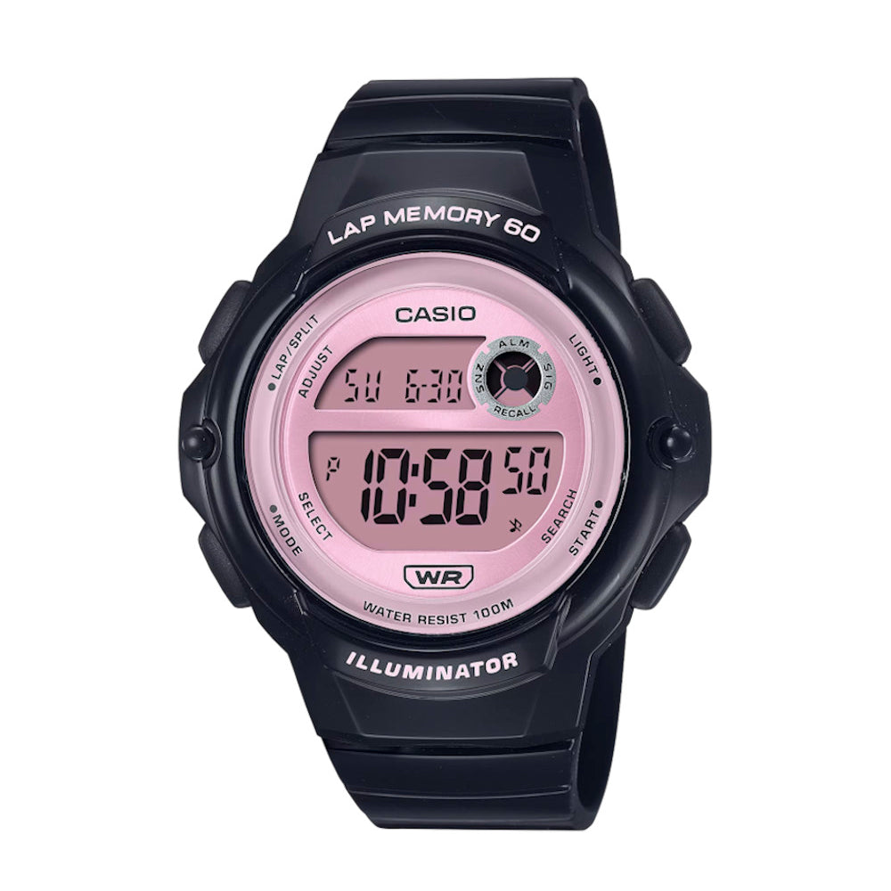 RELOJ PARA MUJER CASIO LWS-1200H-1A2VDF -NEGRO - Tiendas Casio TITEC