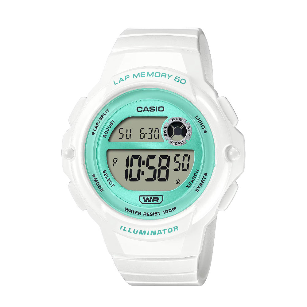 RELOJ PARA MUJER CASIO LWS-1200H-7A3VDF -BLANCO - Tiendas Casio TITEC