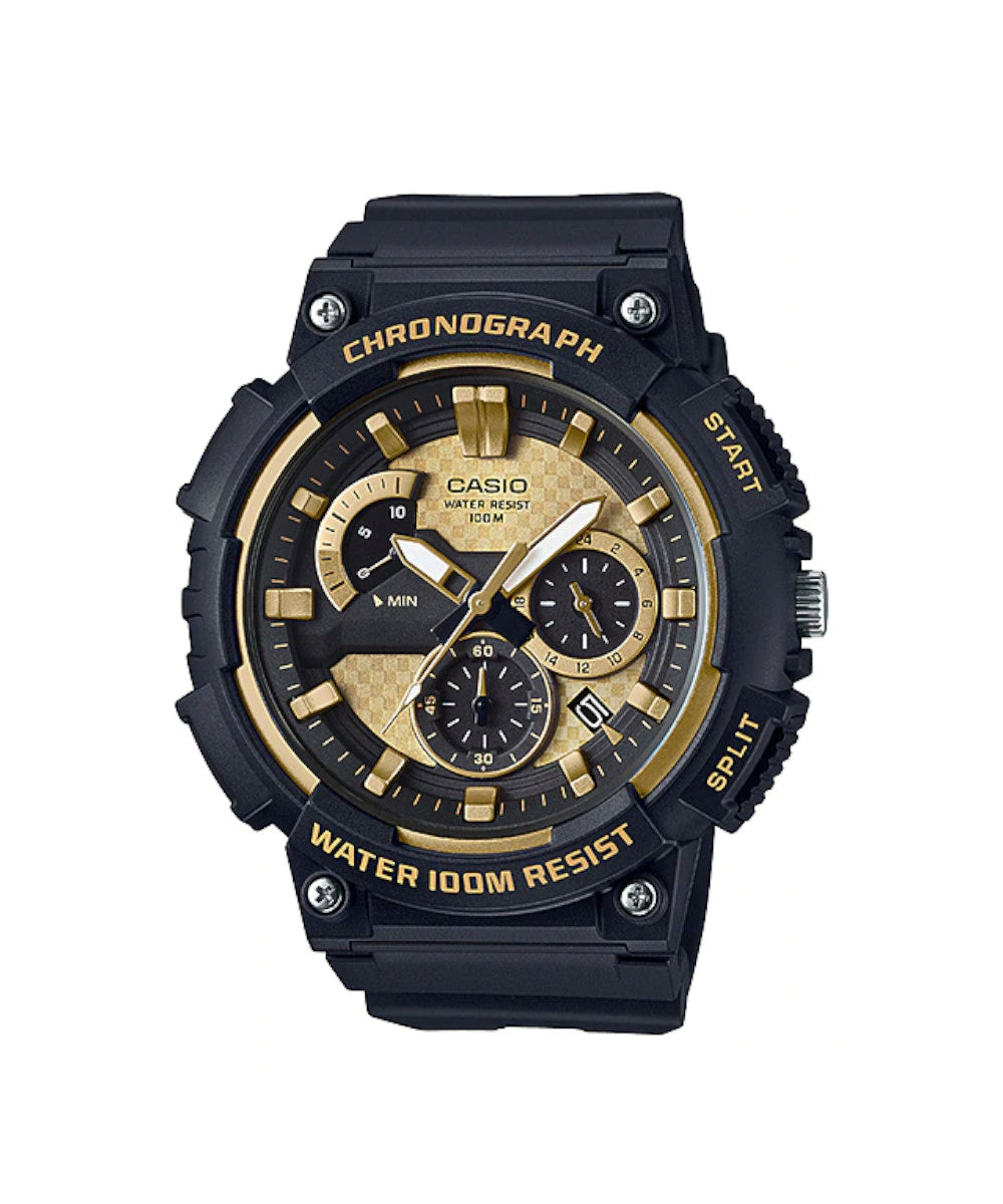 RELOJ PARA HOMBRE CASIO MCW-200H-9AVDF -DORADO - Tiendas Casio TITEC