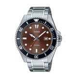 RELOJ PARA HOMBRE CASIO MARLIN MDV-107D-5AVDF -CAFÉ