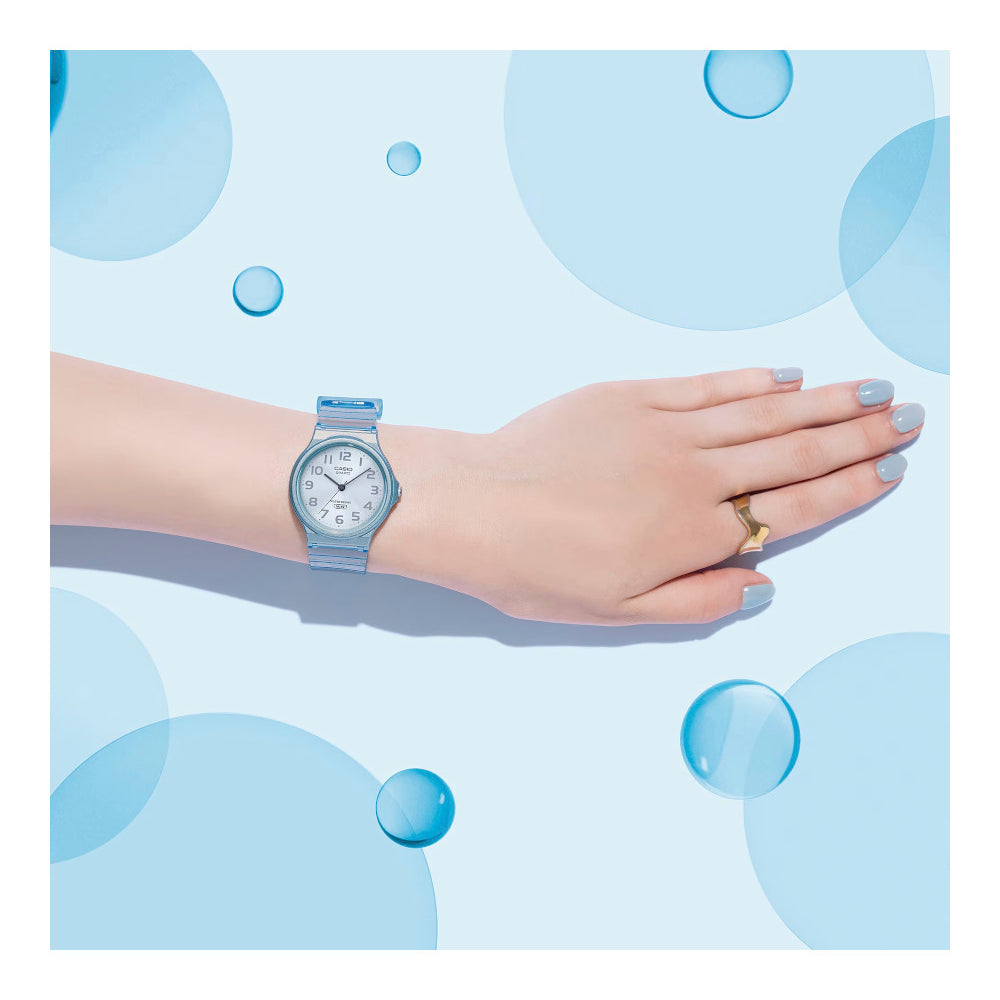 RELOJ CASIO MQ-24S-2BDF -AZUL - Tiendas Casio TITEC