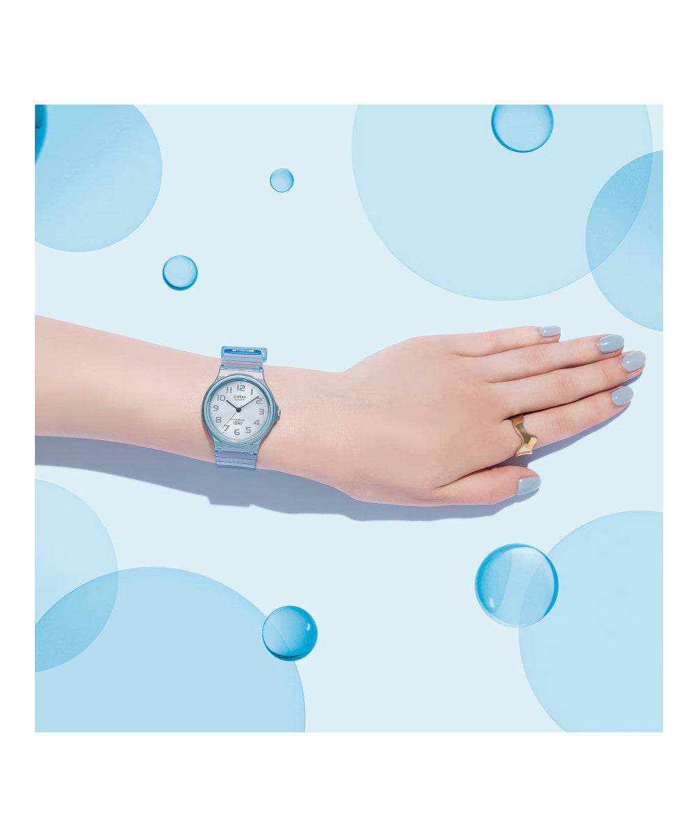 RELOJ CASIO MQ-24S-2BDF -AZUL - Tiendas Casio TITEC