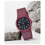 RELOJ CASIO MQ-24UC-4BDF -ROJO