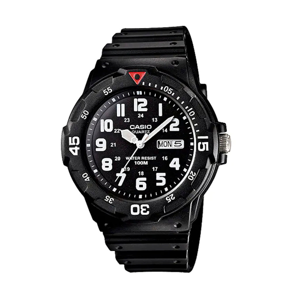 RELOJ PARA HOMBRE CASIO MRW-200H-1BVDF -NEGRO - Tiendas Casio TITEC